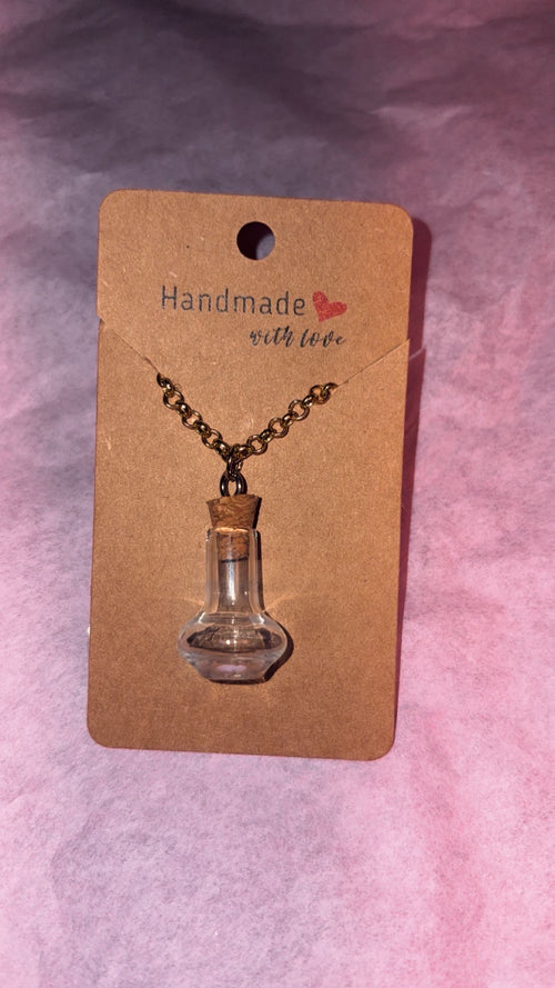 Bottle Necklace 🩶💛